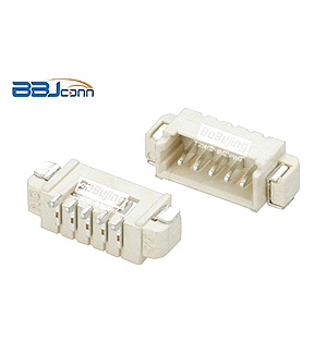 1,25针座-卧贴5PWB 1,25针座-卧贴5PWB