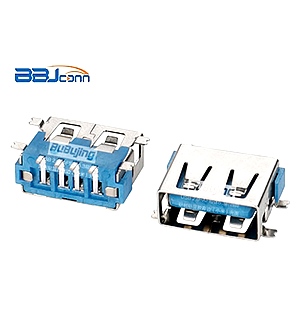 USB 2,0-AF短体6,3前四脚贴后贴蓝胶直边(小米)光面 USB 2,0-AF短体6,3前四脚贴后贴蓝胶直边(小米)光面