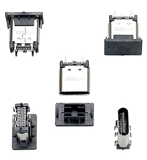 TYPE-C 24PIN母座直立式 H9.3 TYPE-C 24PIN母座直立式 H9.3