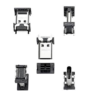 TYPE-C 24P 母座 直立式 H=13.5 TYPE-C 24P 母座 直立式 H=13.5