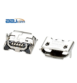 MICRO-5P 小牛角亮锡卷边 MICRO-5P 小牛角亮锡卷边