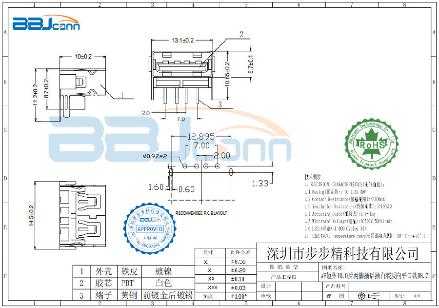 AF短体10.0后两脚插后插白胶反向平口铁H8.7.png