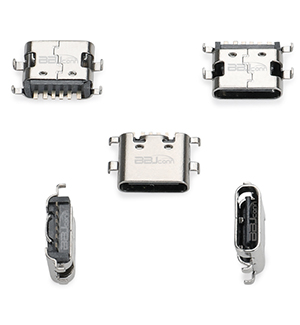 _L2A0884-4-TYPE-C 6PIN 母座沉板1.6四脚插L=6.8